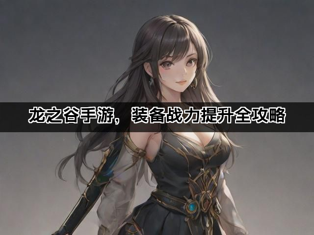 龙之谷手游，装备战力提升全攻略