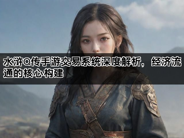 水浒Q传手游交易系统深度解析，经济流通的核心构建