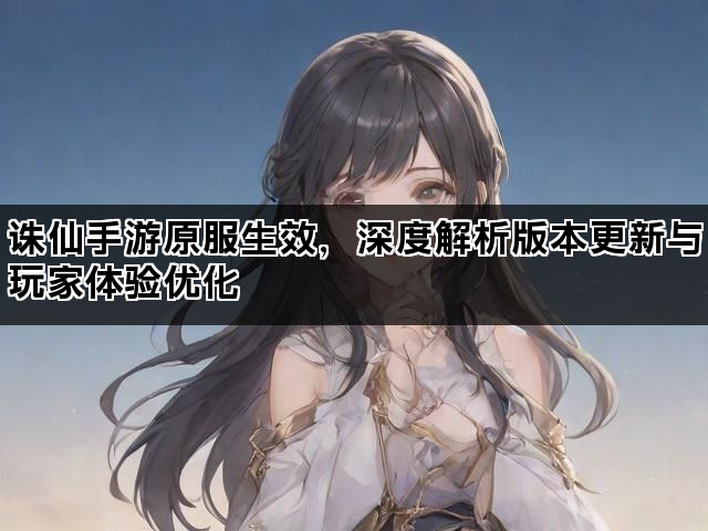 诛仙手游原服生效，深度解析版本更新与玩家体验优化