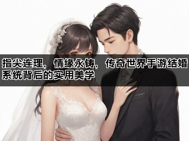 指尖连理，情缘永铸，传奇世界手游结婚系统背后的实用美学
