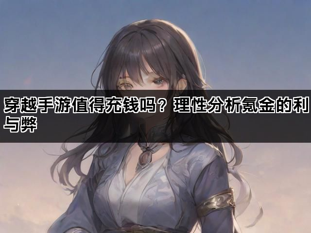 穿越手游值得充钱吗?理性分析氪金的利与弊 穿越手游值得充钱吗?理性分析氪金的利与弊