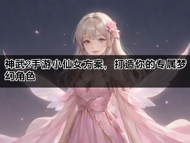 神武2手游小仙女方案,打造你的专属梦幻角色 神武2手游小仙女方案,打造你的专属梦幻角色