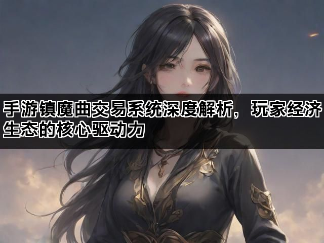 手游镇魔曲交易系统深度解析，玩家经济生态的核心驱动力