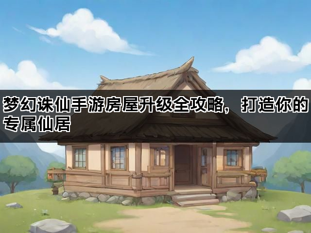 梦幻诛仙手游房屋升级全攻略，打造你的专属仙居