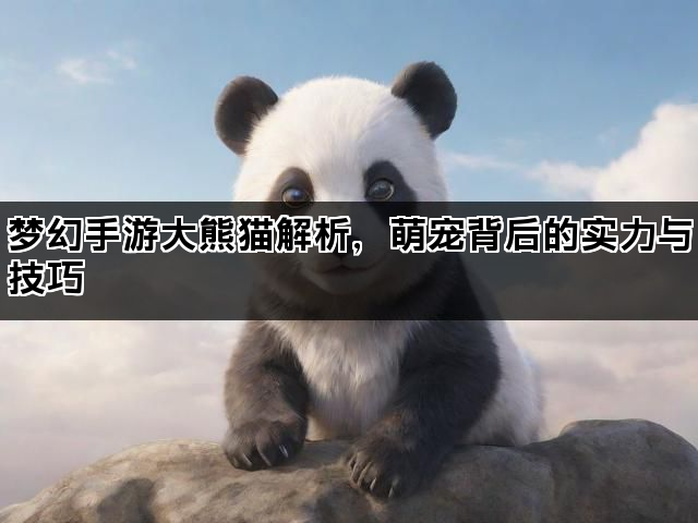 梦幻手游大熊猫解析，萌宠背后的实力与技巧
