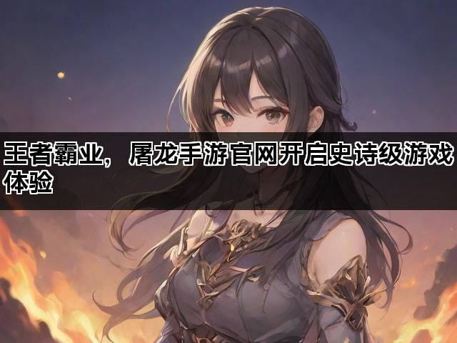 王者霸业，屠龙手游官网开启史诗级游戏体验