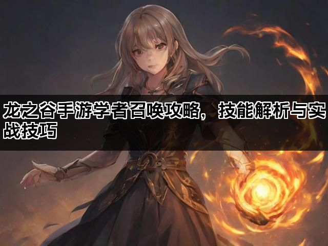 龙之谷手游学者召唤攻略，技能解析与实战技巧