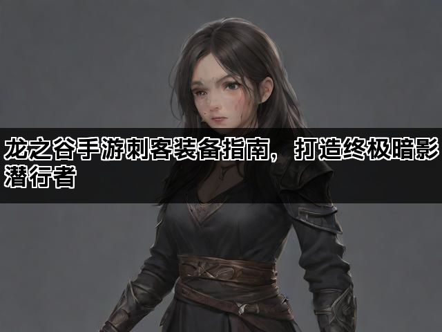 龙之谷手游刺客装备指南，打造终极暗影潜行者