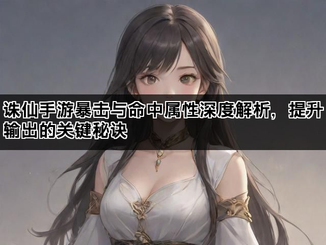 诛仙手游暴击与命中属性深度解析，提升输出的关键秘诀