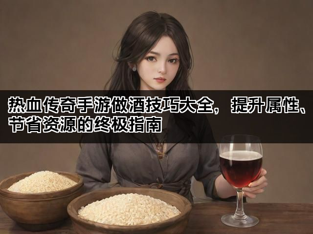 热血传奇手游做酒技巧大全,提升属性、节省资源的终极指南 热血传奇手游做酒技巧大全,提升属性、节省资源的终极指南