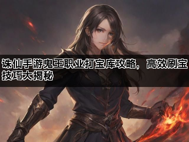 诛仙手游鬼王职业打宝库攻略，高效刷宝技巧大揭秘