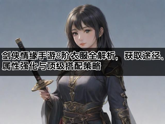 剑侠情缘手游8阶衣服全解析，获取途径、属性强化与顶级搭配策略