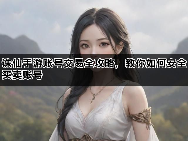 诛仙手游账号交易全攻略，教你如何安全买卖账号