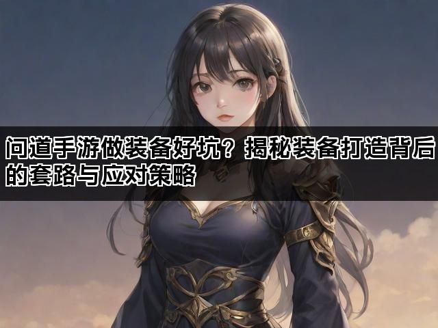 问道手游做装备好坑？揭秘装备打造背后的套路与应对策略