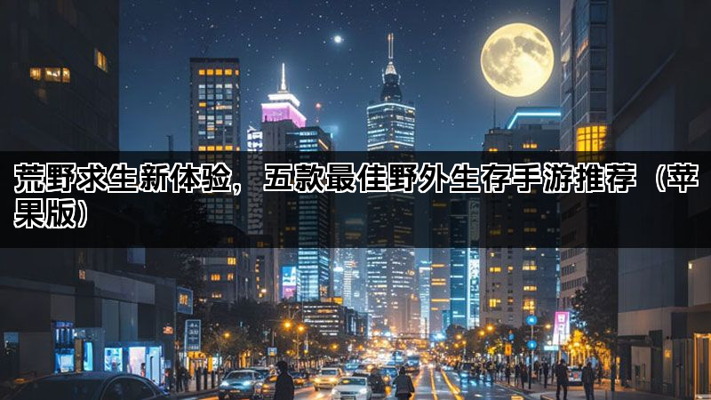 荒野求生新体验，五款最佳野外生存手游推荐（苹果版）
