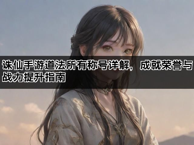 诛仙手游道法所有称号详解，成就荣誉与战力提升指南