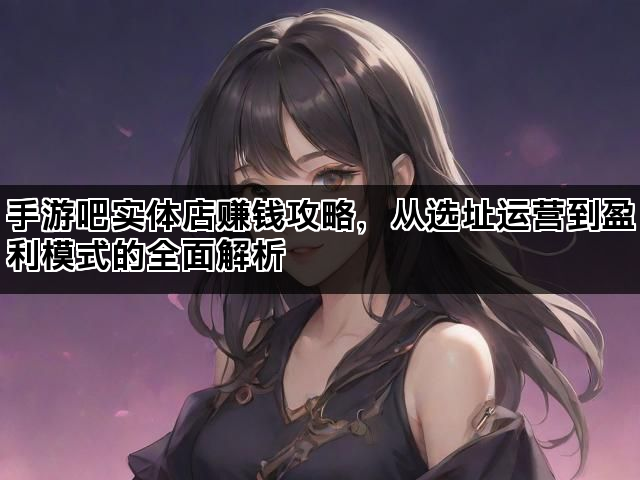 手游吧实体店赚钱攻略，从选址运营到盈利模式的全面解析