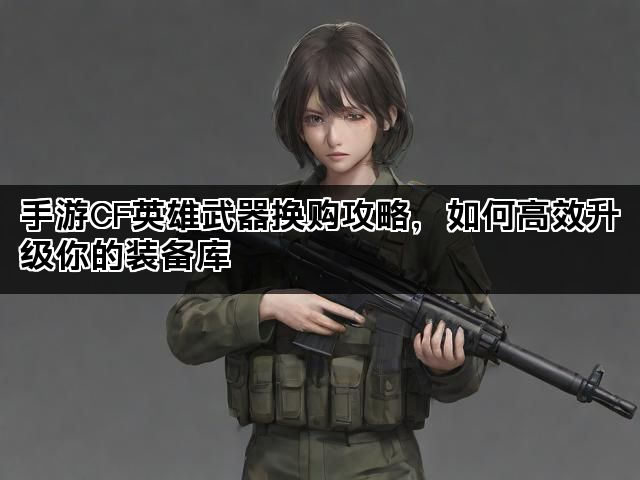 手游CF英雄武器换购攻略，如何高效升级你的装备库