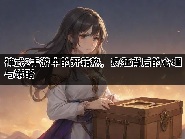 神武2手游中的开箱热，疯狂背后的心理与策略