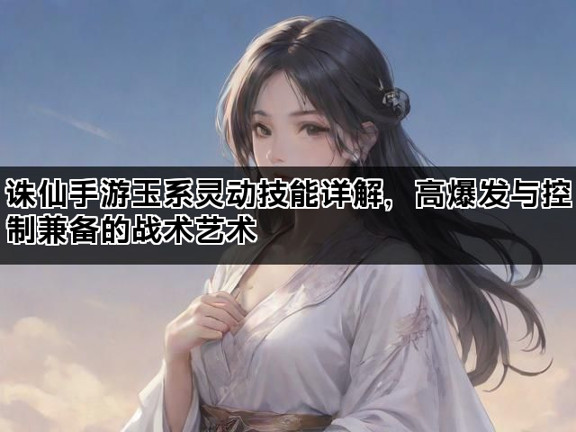诛仙手游玉系灵动技能详解，高爆发与控制兼备的战术艺术