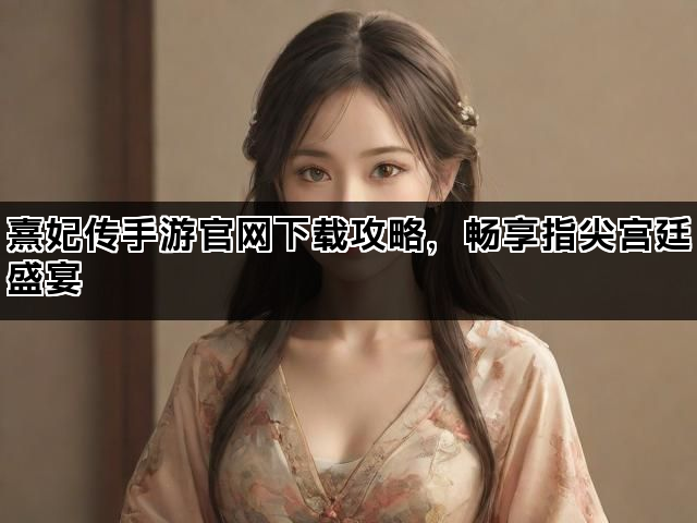 熹妃传手游官网下载攻略，畅享指尖宫廷盛宴