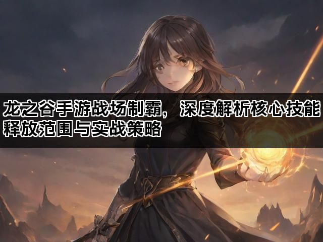 龙之谷手游战场制霸，深度解析核心技能释放范围与实战策略