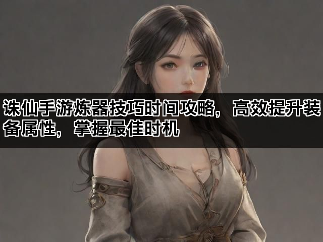 诛仙手游炼器技巧时间攻略，高效提升装备属性，掌握最佳时机