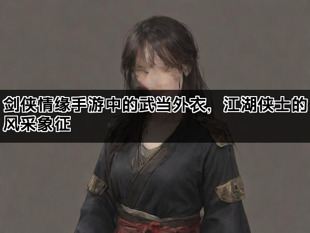 剑侠情缘手游中的武当外衣，江湖侠士的风采象征