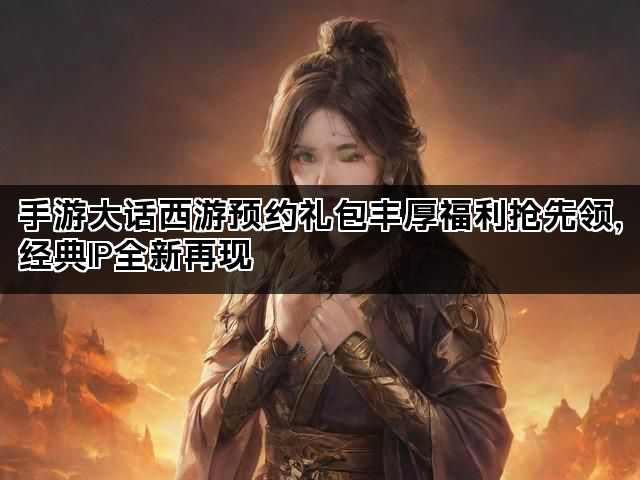 手游大话西游预约礼包丰厚福利抢先领，经典IP全新再现