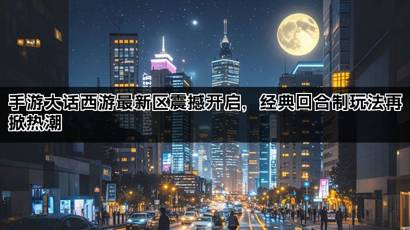 手游大话西游最新区震撼开启，经典回合制玩法再掀热潮