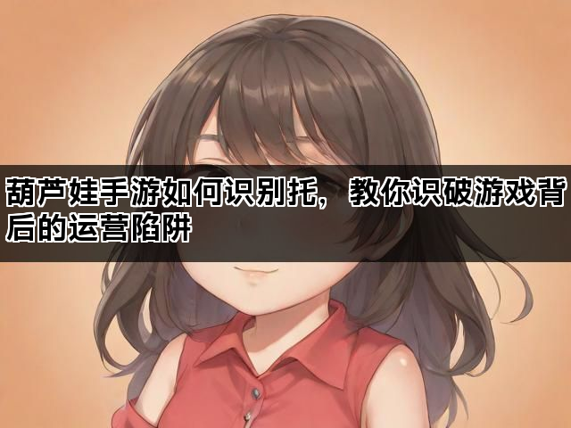 葫芦娃手游如何识别托，教你识破游戏背后的运营陷阱