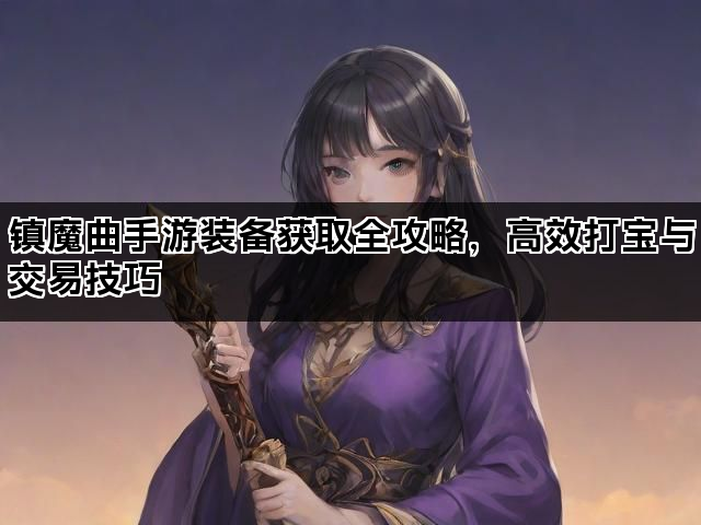 镇魔曲手游装备获取全攻略，高效打宝与交易技巧