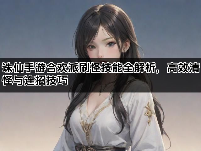 诛仙手游合欢派刷怪技能全解析,高效清怪与连招技巧 诛仙手游合欢派刷怪技能全解析,高效清怪与连招技巧