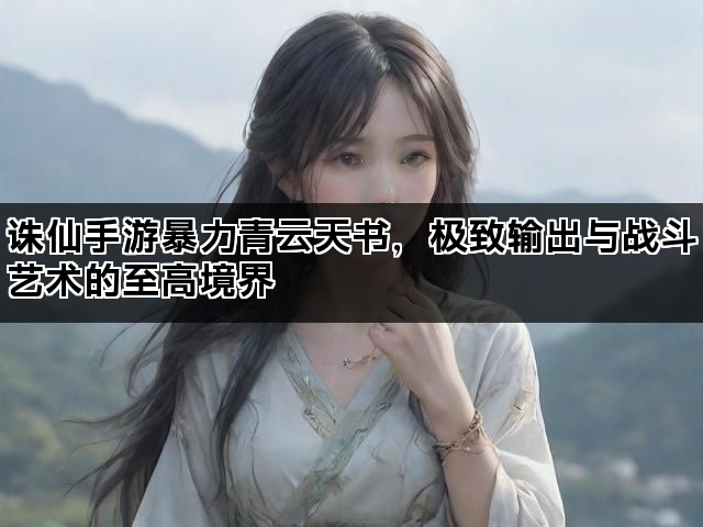 诛仙手游暴力青云天书,极致输出与战斗艺术的至高境界 诛仙手游暴力青云天书,极致输出与战斗艺术的至高境界