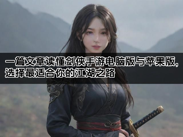 一篇文章读懂剑侠手游电脑版与苹果版，选择最适合你的江湖之路