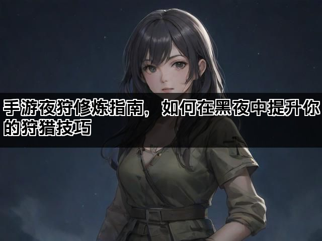 手游夜狩修炼指南，如何在黑夜中提升你的狩猎技巧