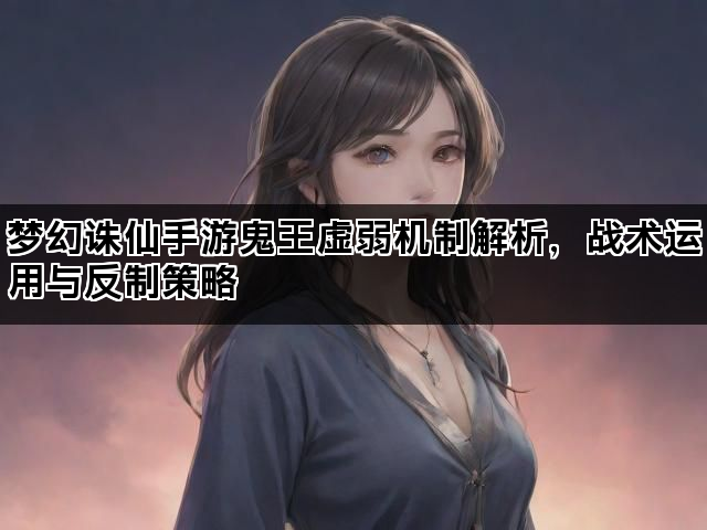 梦幻诛仙手游鬼王虚弱机制解析，战术运用与反制策略