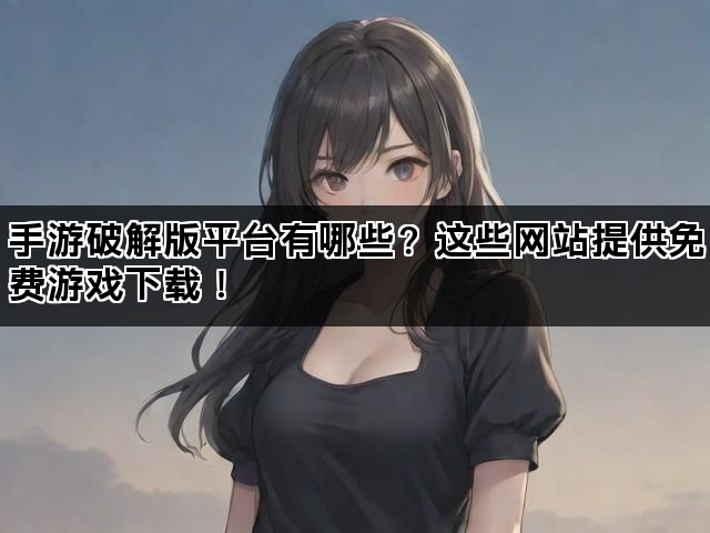 手游破解版平台有哪些？这些网站提供免费游戏下载！