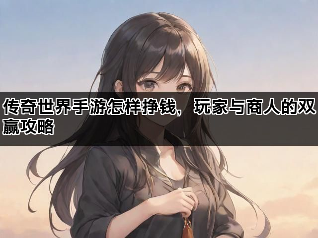 传奇世界手游怎样挣钱,玩家与商人的双赢攻略 传奇世界手游怎样挣钱,玩家与商人的双赢攻略