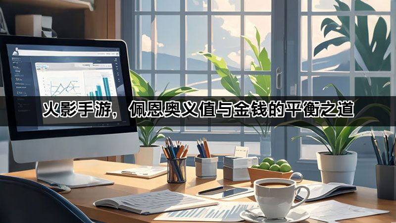 火影手游，佩恩奥义值与金钱的平衡之道