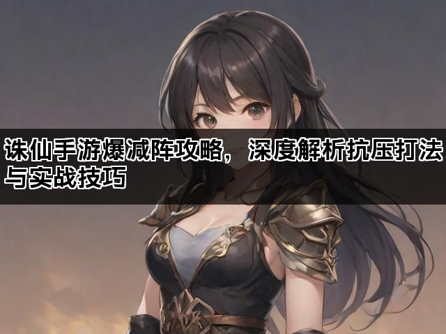 诛仙手游爆减阵攻略，深度解析抗压打法与实战技巧