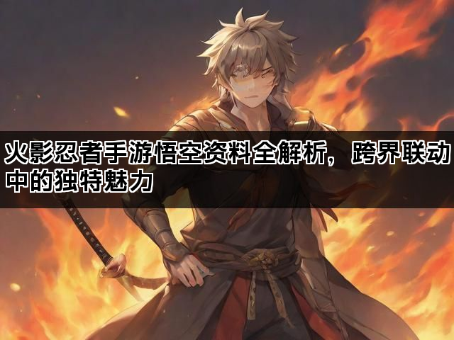 火影忍者手游悟空资料全解析，跨界联动中的独特魅力