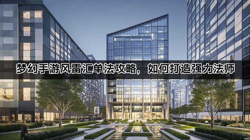 梦幻手游风雷汇单法攻略，如何打造强力法师
