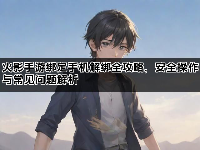 火影手游绑定手机解绑全攻略，安全操作与常见问题解析