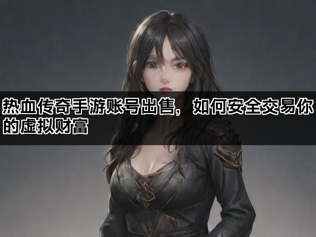 热血传奇手游账号出售，如何安全交易你的虚拟财富