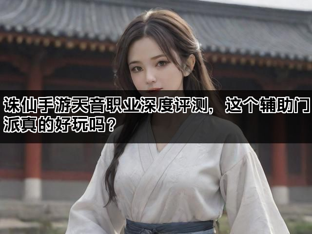诛仙手游天音职业深度评测，这个辅助门派真的好玩吗？