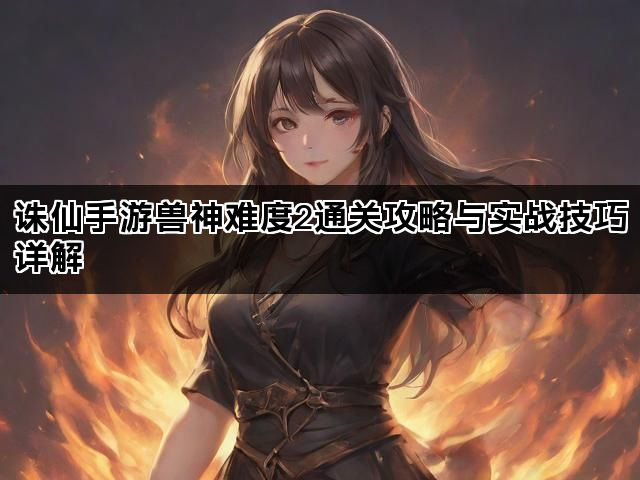 诛仙手游兽神难度2通关攻略与实战技巧详解