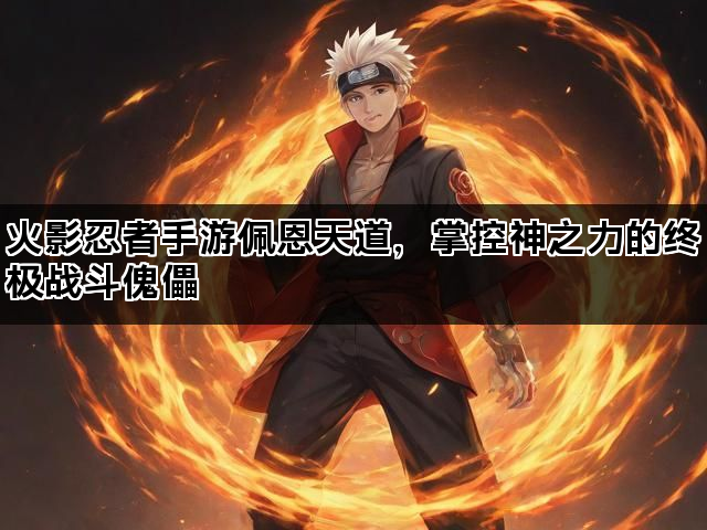 火影忍者手游佩恩天道,掌控神之力的终极战斗傀儡 火影忍者手游佩恩天道,掌控神之力的终极战斗傀儡