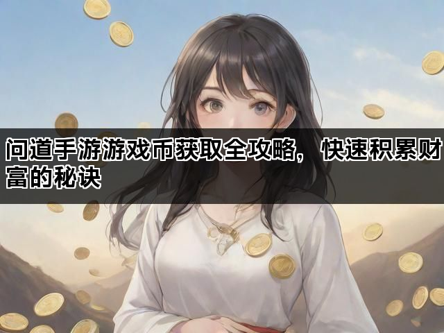 问道手游游戏币获取全攻略，快速积累财富的秘诀