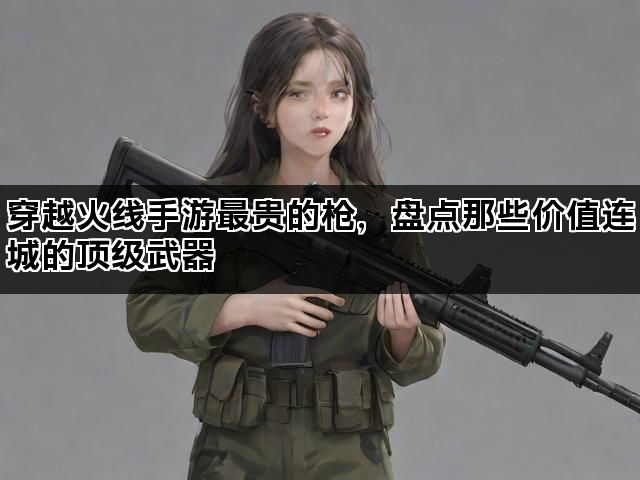 穿越火线手游最贵的枪，盘点那些价值连城的顶级武器